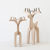 Simple Wooden Reindeer