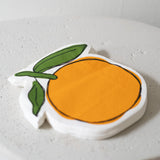 Orange Shaped Cocktail Napkins
