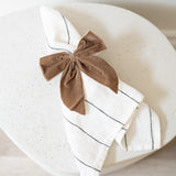 Bow Napkin Ties - Set Of 4