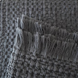 Tempo Waffle Cotton Throw