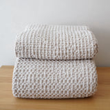 Tempo Waffle Cotton Throw