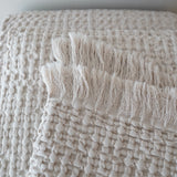 Tempo Waffle Cotton Throw