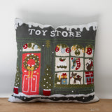 Toy Storefront Pillow