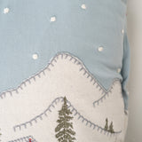 Winter Cabin in Hills Pillow