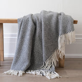 Oxford Charcoal Throw
