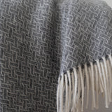 Oxford Charcoal Throw
