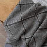 Stowe Dark Grey Throw