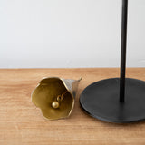 Iron & Brass Bell on Stand