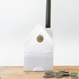 Advent Calendar Taper Holder House