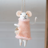 Bauble Bella Mouse Holiday Ornament