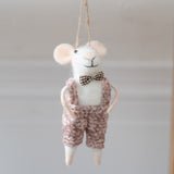 To The Nines Nelson Mouse Holiday Ornament