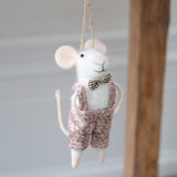 To The Nines Nelson Mouse Holiday Ornament