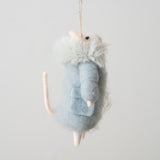 Super Puff Sofie Mouse Holiday Ornament