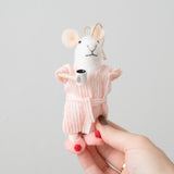 Sunday Sloane Mouse Holiday Ornament