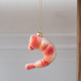 Glass Shrimp Ornament