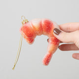 Glass Shrimp Ornament
