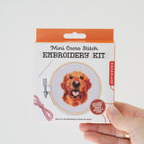 Dog Mini Cross Embroidery Kit
