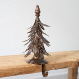 Bronze Tree Shaped Stocking Holder