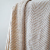 Sand Cashmere Reversible Blanket