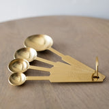 Gold Finish Measuring Spoons