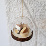 Cheese Board Dome Ornament