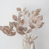 Gold Leaf Pick on Long Stem
