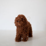 Furry Poodle Ornament