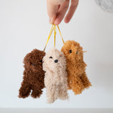 Furry Poodle Ornament