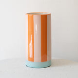 Pipa Striped Vase