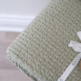 Tempo Waffle Cotton Throw
