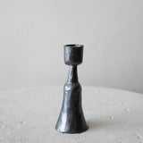 Zora Forged Candlestick Gunmetal