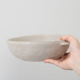 Ivory Stoneware Fruit Bowl