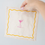Happy Hour Cocktail Napkins - Set of 4