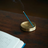 Brass Incense Stand Round