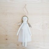 Glitter Wings Angel Ornament