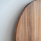 Large Acacia Round Paddle Board