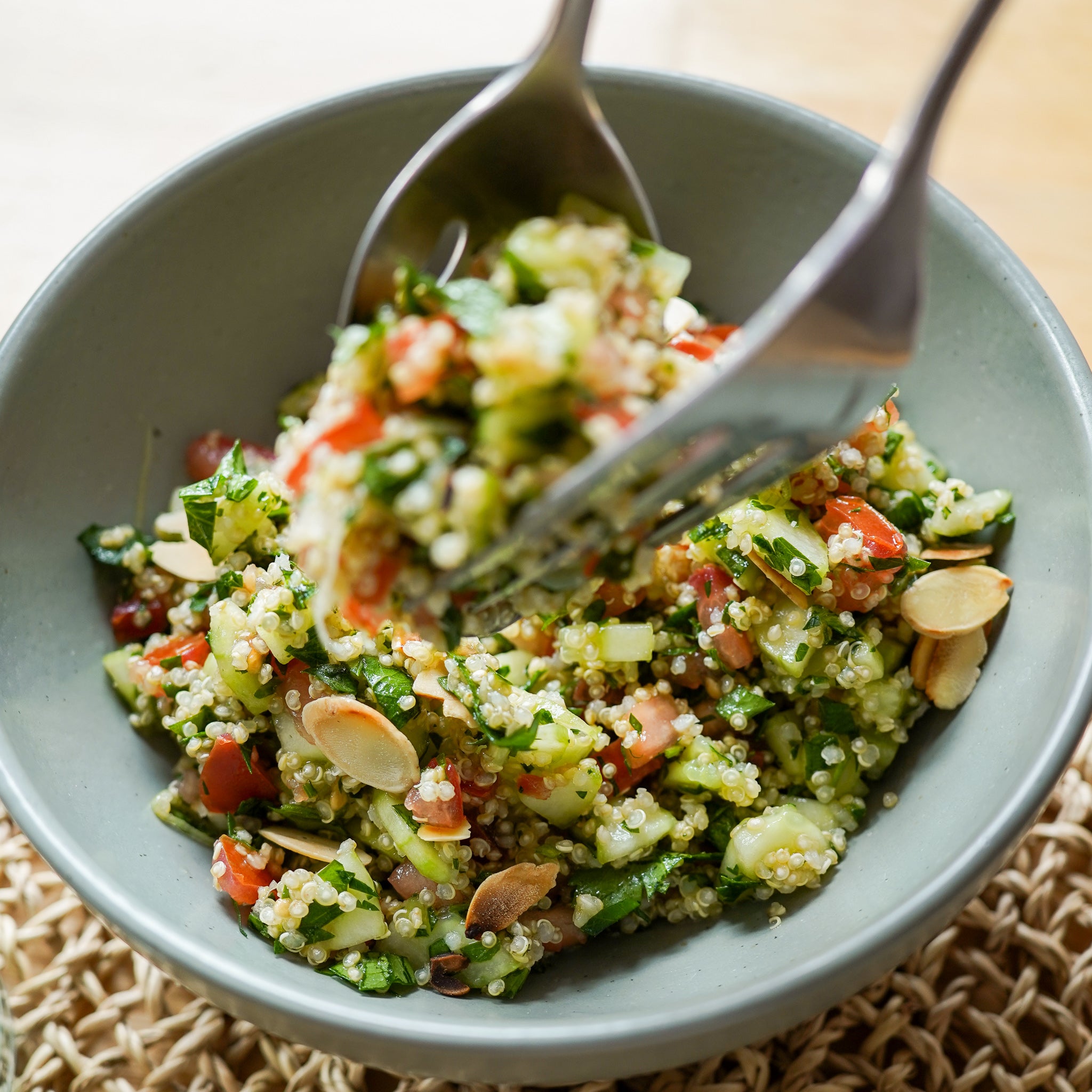 The best quinoa tabbouleh
