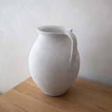 Rhodes Pitcher Vase Cream
