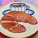 Croissant Complete Embroidery Kit