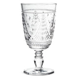Christmas Tree Wine Glass