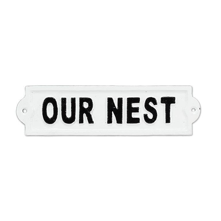 Our Nest Wall Sign