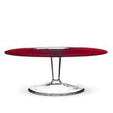 Red Pedestal Cake Stand