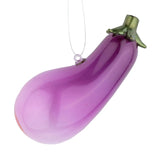 Translucent Eggplant Ornament