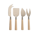 Maple Cheese Knives - Set of 4