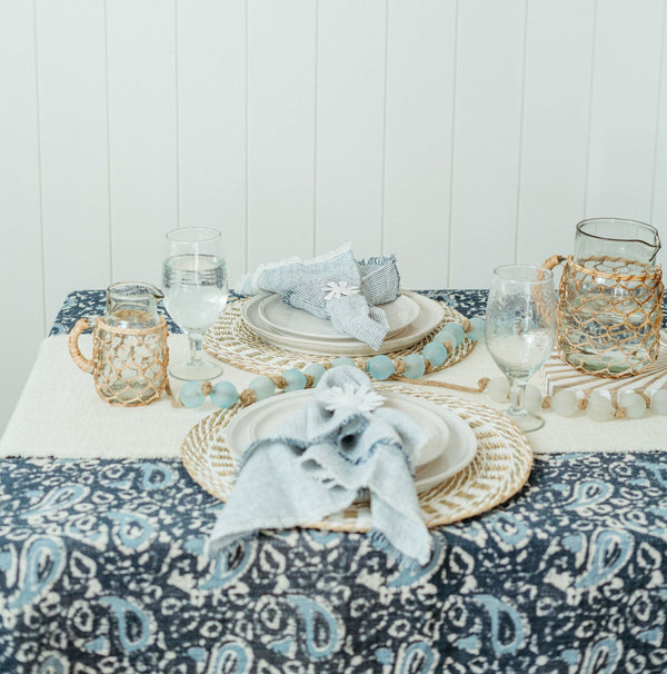 Somerset Tablecloth Blues