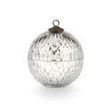 Silver Balsam & Cedar Mercury Ornament Candle