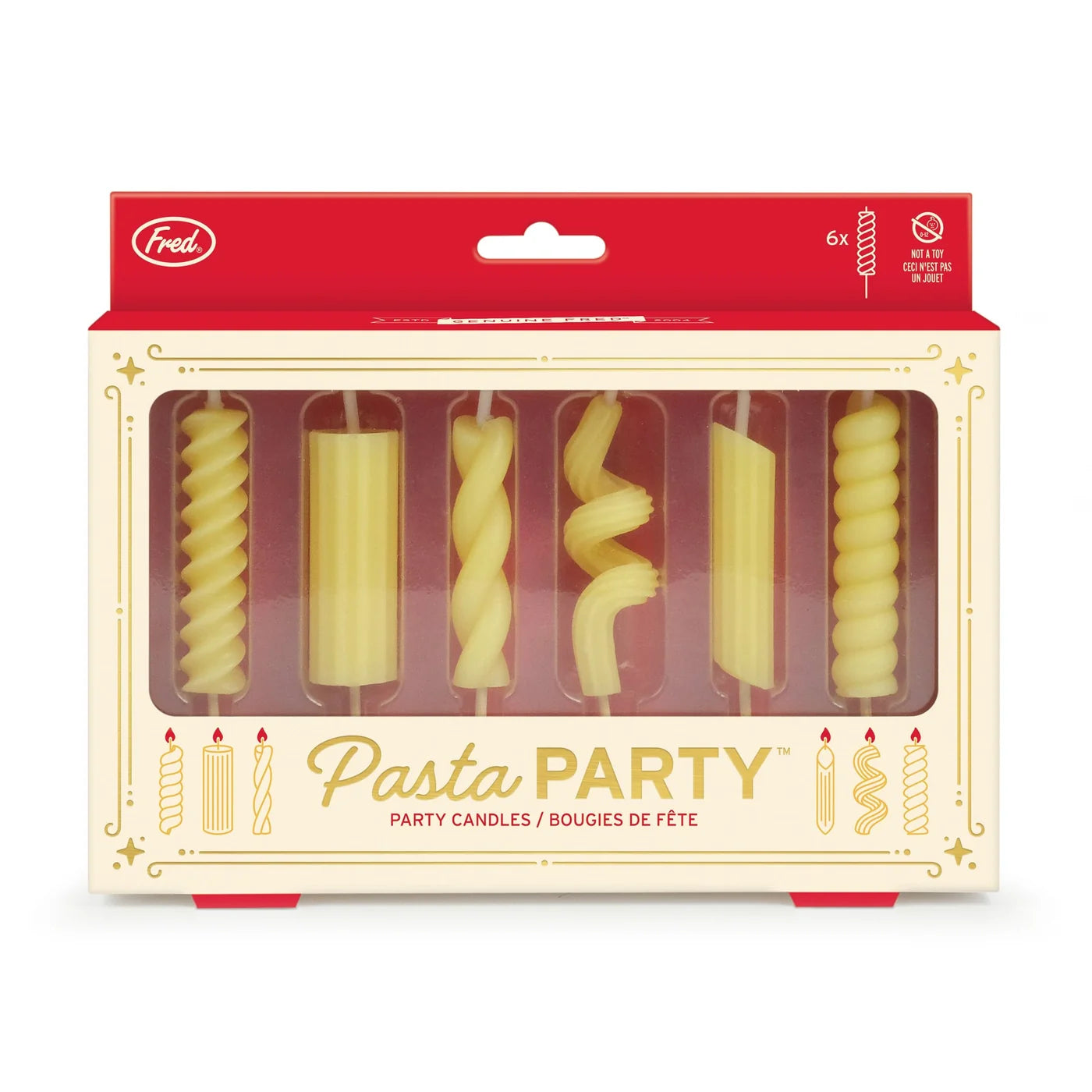 Pasta Party Birthday Candle