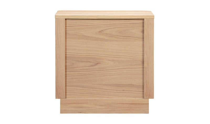 Tall Round Off Nightstand