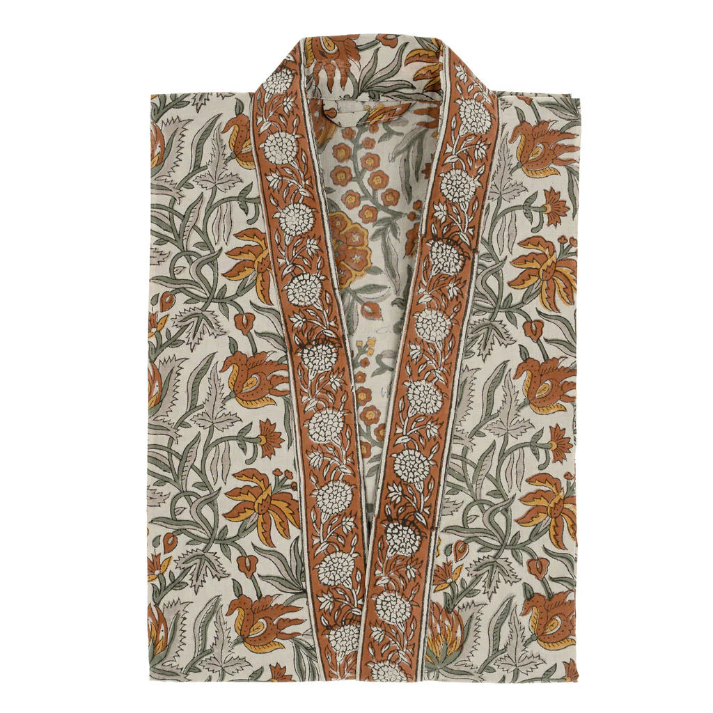 Block Print Kimono