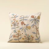 Lunaflora Embroidered Pillow